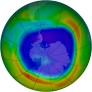 Antarctic Ozone 2007-09-09